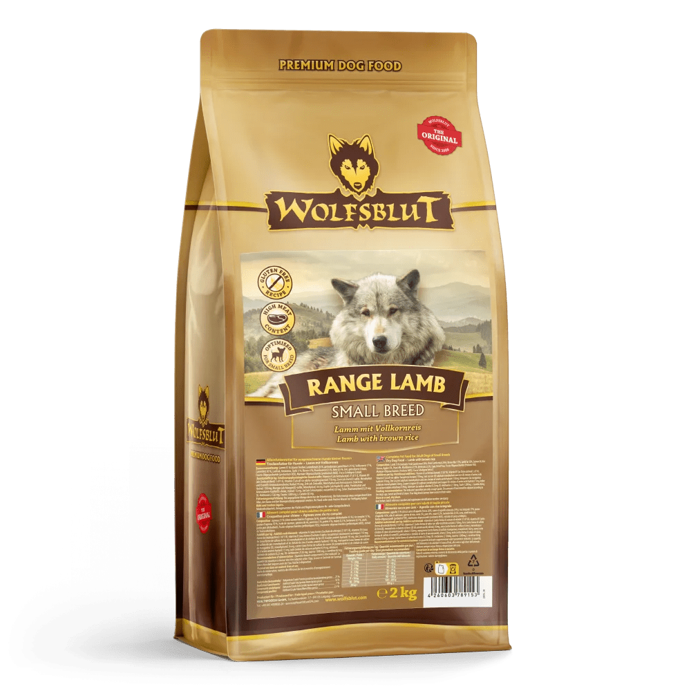 Wolfsblut Range Lamb Small Breed суха храна за дребни породи кучета с агнешко и ориз, 2 кг - Wolfsblut храна за кучета