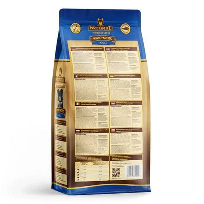 Wolfsblut Wild Pacific Adult суха храна за кучета с дива тихоокеанска риба и картофи, 2 кг - Wolfsblut храна за кучета